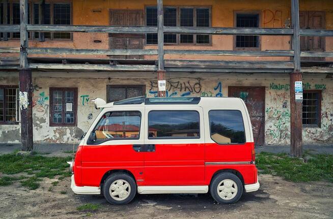 1995 Subaru libero / sambar - ogórek hippis VW T1 - LPG