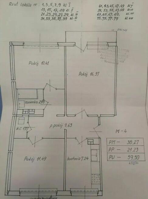 Po remoncie Dostojewskiego 60m2 rozkładowe 3 pokoje, balkon!