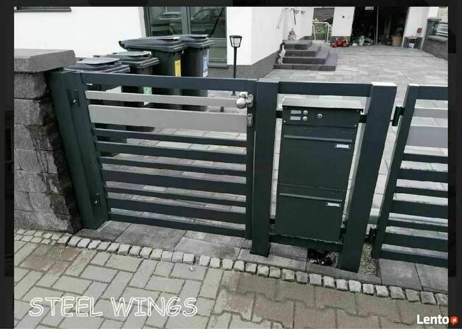 Bramy, furtki, balkony, balustrady ze stali nierdzewnej