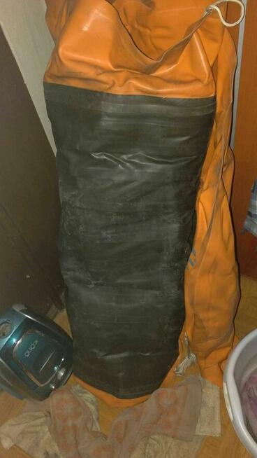 Ponton dł ok 2,70m wiosłowo motorowy mocny zbrojony gruby