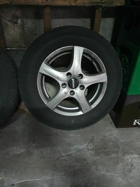Koła aluminiowe z oponami r15