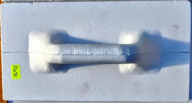 PACA STYROPIANOWA 17x32cm 170x320mm SZLIFIERSKA ZACIERACZKA