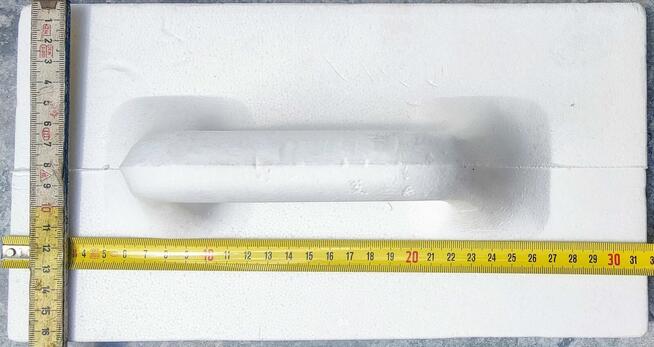 PACA STYROPIANOWA 17x32cm 170x320mm SZLIFIERSKA ZACIERACZKA