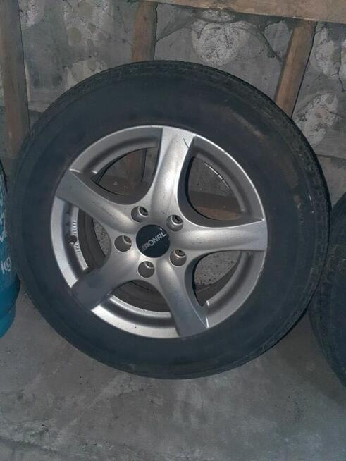 Koła aluminiowe z oponami r15