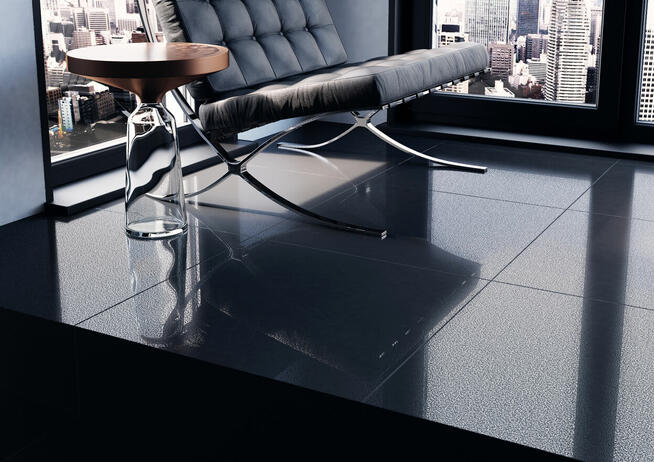 Płytki łaziekowe, do salonu, kuchni 60x60 gat.1 Cambia black