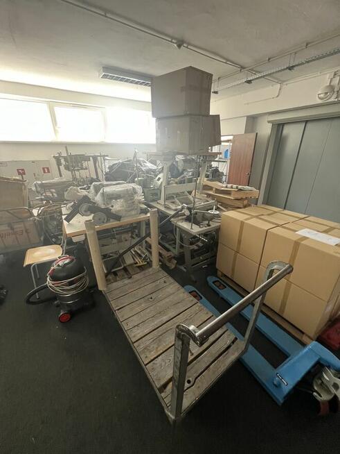 Syndyk sprzeda - wyposażenie zakładu produkującego odzież