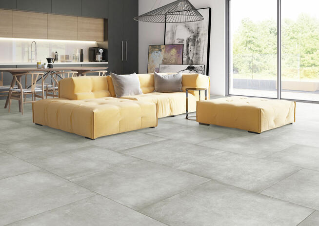 Płytki do salonu, kuchni, jadalni, łazienki 80x80 Lukka gris