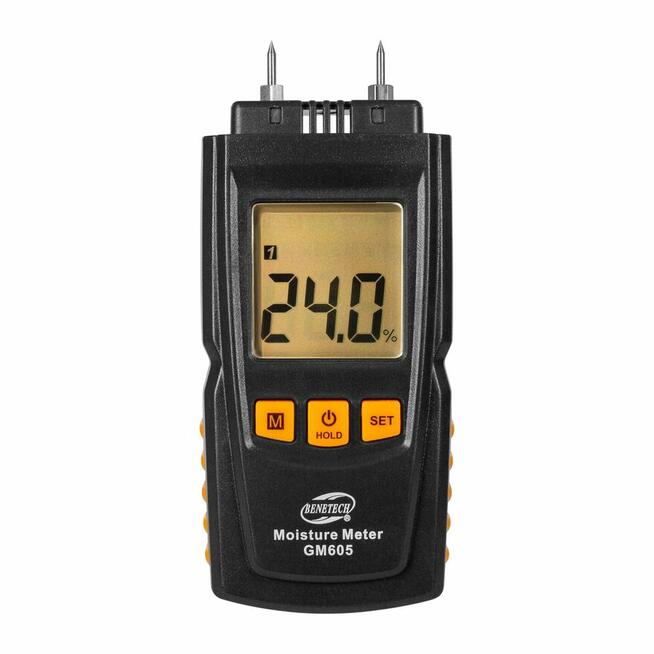 PROFESJONALNY MIERNIK WILGOTNOŚCI - Dokładny Pomiar Wilgoci