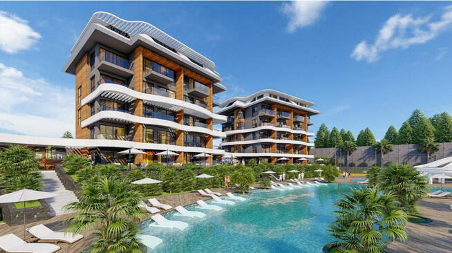 Luksusowy kompleks mieszkaniowy w Alanyi Kargicak TURCJA