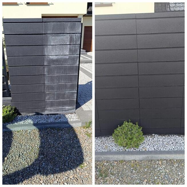 Mycie Impregnacja Malowanie kostki brukowej elewacji dachów