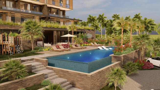 Mieszkania z panoramicznym widokiem na morze Alanya TURCJA