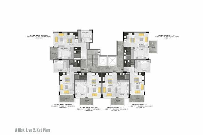 Luksusowy kompleks mieszkaniowy w Alanyi Kargicak TURCJA
