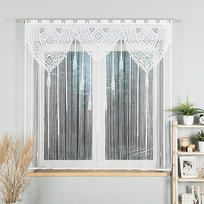 Firany, modne firany, firany gotowe, uszyte firany, narzuta