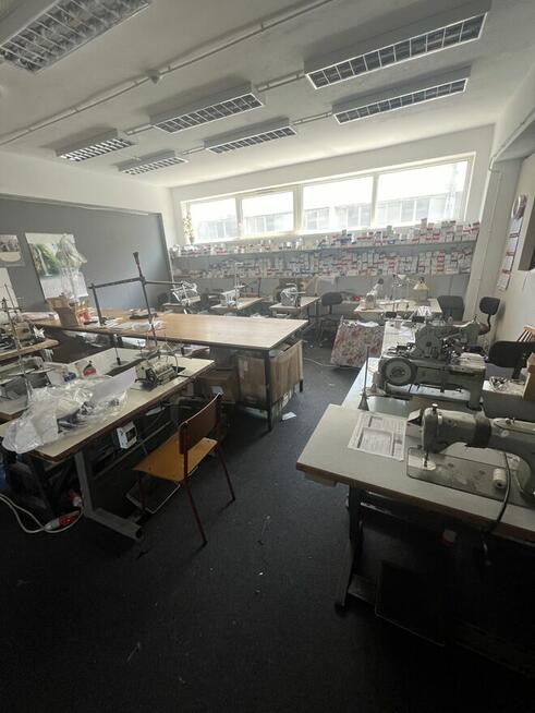 Syndyk sprzeda - wyposażenie zakładu produkującego odzież