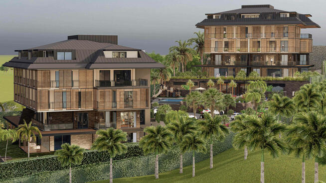 Mieszkania z panoramicznym widokiem na morze Alanya TURCJA