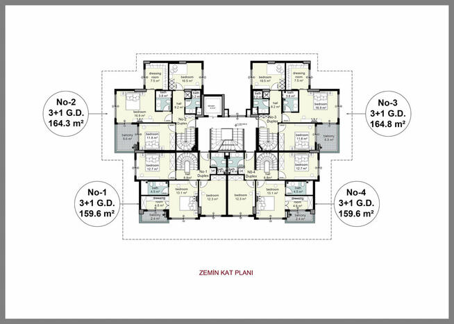 Mieszkania z panoramicznym widokiem na morze Alanya TURCJA