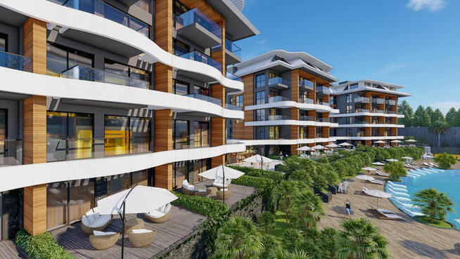 Luksusowy kompleks mieszkaniowy w Alanyi Kargicak TURCJA