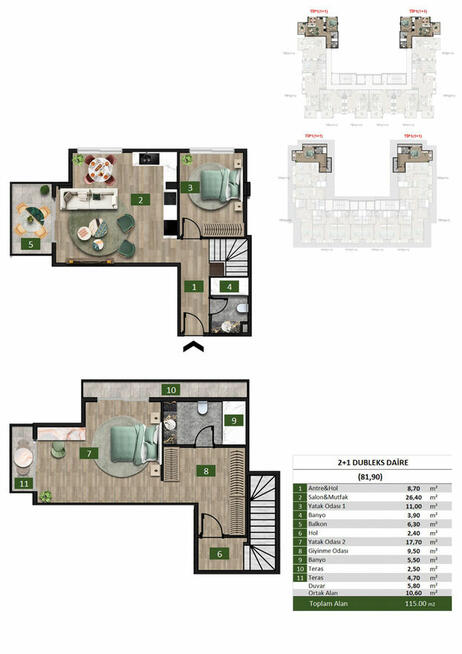 Luksusowy kompleksowy projekt w Alanyi TURCJA