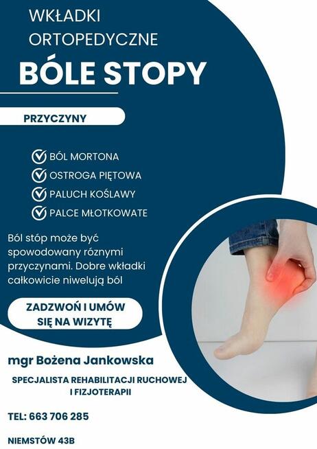 Wkładki ortopedyczne