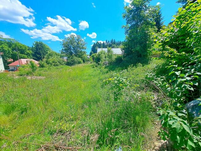 Działka budowlana 10 ar z pozwoleniem na budowę w Lesku