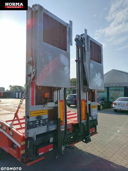 naczepa SCORPION,4 osie, zagłębiana,