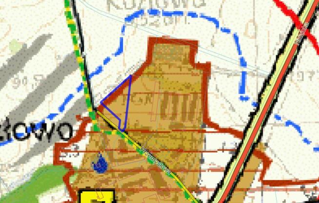Działka przemysłowa - Kozłowo - 1,0700 ha