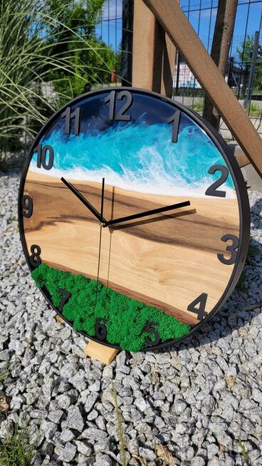 Zegar ścienny rękodzieło