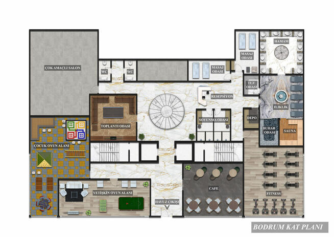 Luksusowy kompleksowy projekt w Alanyi TURCJA