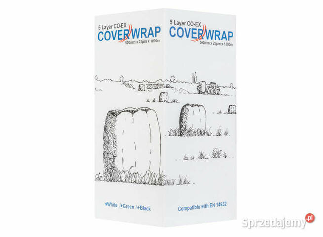 Folia Premium do sianokiszonki CoverWrap 1800m/500mm