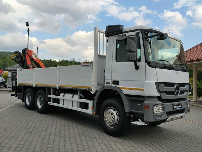 Mercedes Actros 2636 6x4 HDS Palfinger PK 18002-EH Rotato Zdalne Sterowanie Budowlanka Stan Bardzo D
