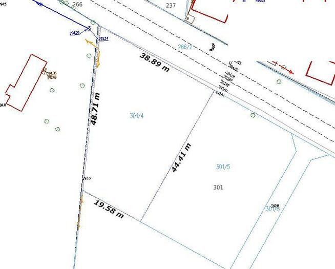 Działka budowlana Chlewiska gm. Narol