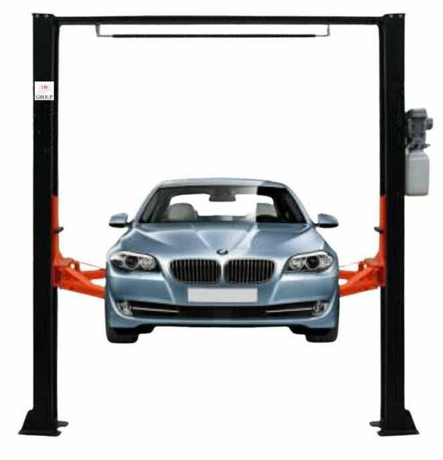 Podnośnik dwukolumnowy łączony górą półautomat 4T