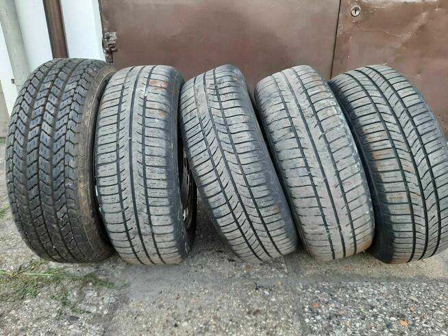 Oryginalne alufelgi Gullideckel 15 Mercedes190 W201 opony