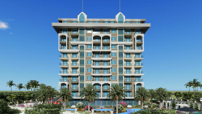 Luksusowy kompleksowy projekt w Alanyi TURCJA