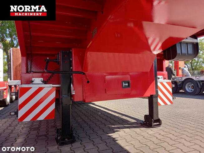 Naczepa niskop. SCORPION Hydraulika, 4 osie.