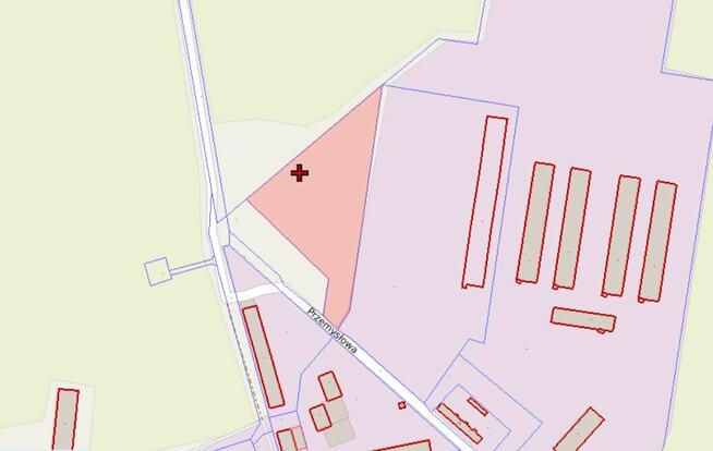 Działka przemysłowa - Kozłowo - 1,0700 ha