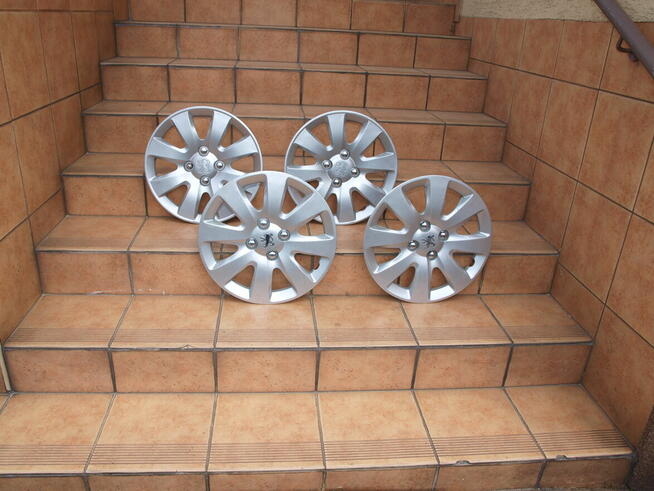 Peugeot kołpaki 16 oryginalne (komplet 4 sztuki)