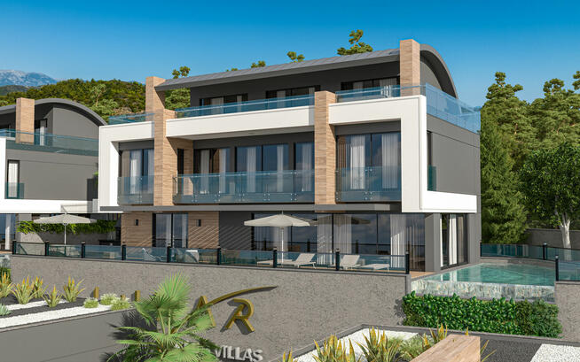 Nowoczesne wille w Alanyi Kargicak TURCJA