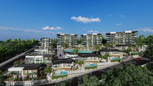 Kompleks mieszkaniowy w Alanyi-Kargicak TURCJA