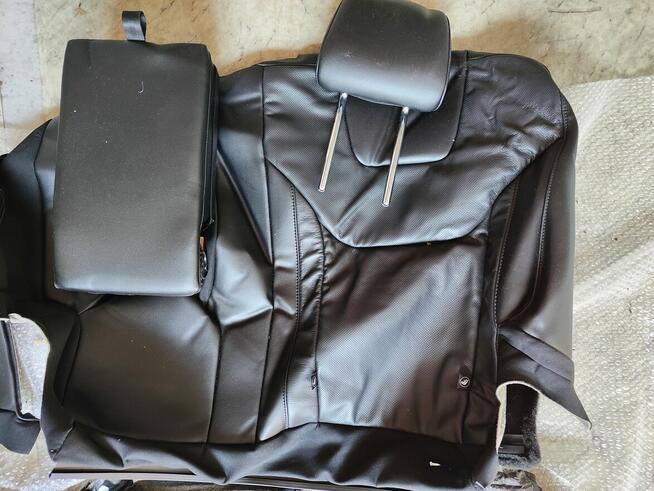 Tapicerka Ford Edge Tytanium 2020 USA czarna i beżowa