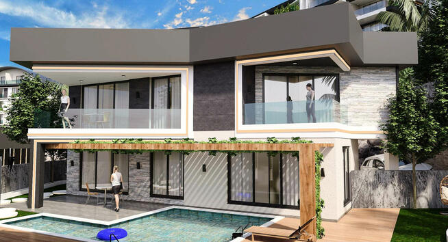 Kompleks mieszkaniowy w Alanyi-Kargicak TURCJA