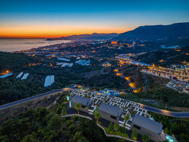 Nowoczesne wille w Alanyi Kargicak TURCJA