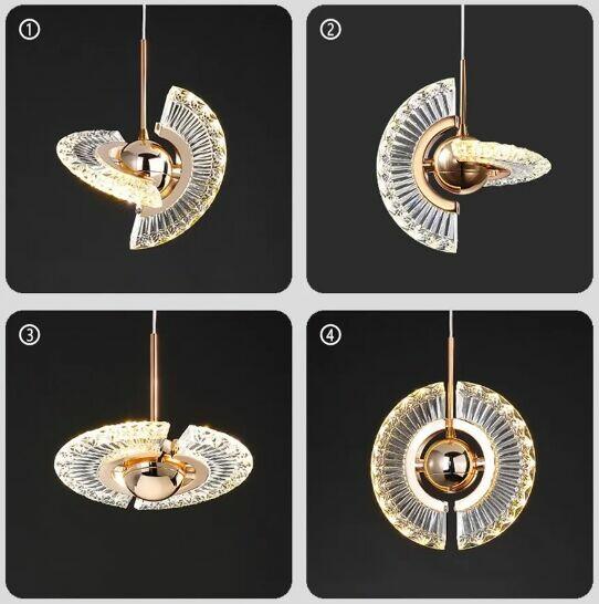 Lampa Wisząca LED: Złote Oko 3-5m2 NOWA Cena z Wysyłką