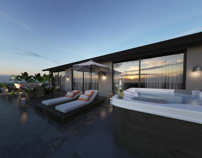 Nowoczesne wille w Alanyi Kargicak TURCJA