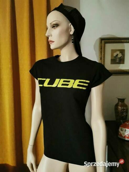 CUBE oryginalna koszulka Rozm M Damska 100% Bawełna