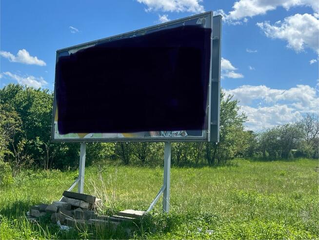 Tablica reklamowa dwustronna 12m2 billboard