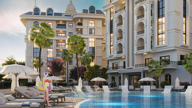 Projekt mieszkaniowy w Alanyi Cikcilli TURCJA