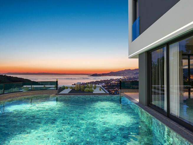 Nowoczesne wille w Alanyi Kargicak TURCJA