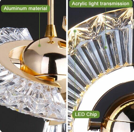 Lampa Wisząca LED: Złote Oko 3-5m2 NOWA Cena z Wysyłką