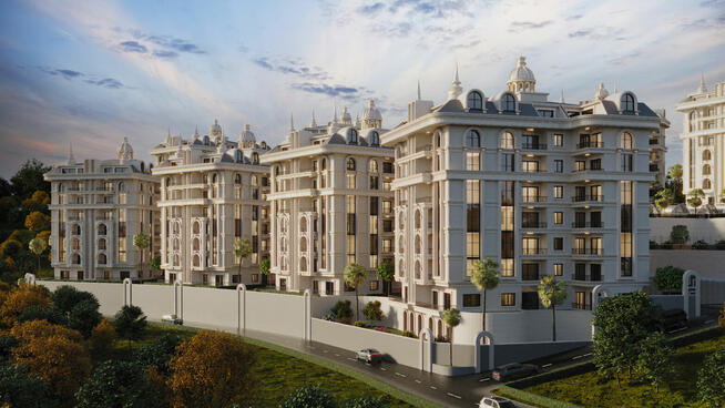 Projekt mieszkaniowy w Alanyi Cikcilli TURCJA